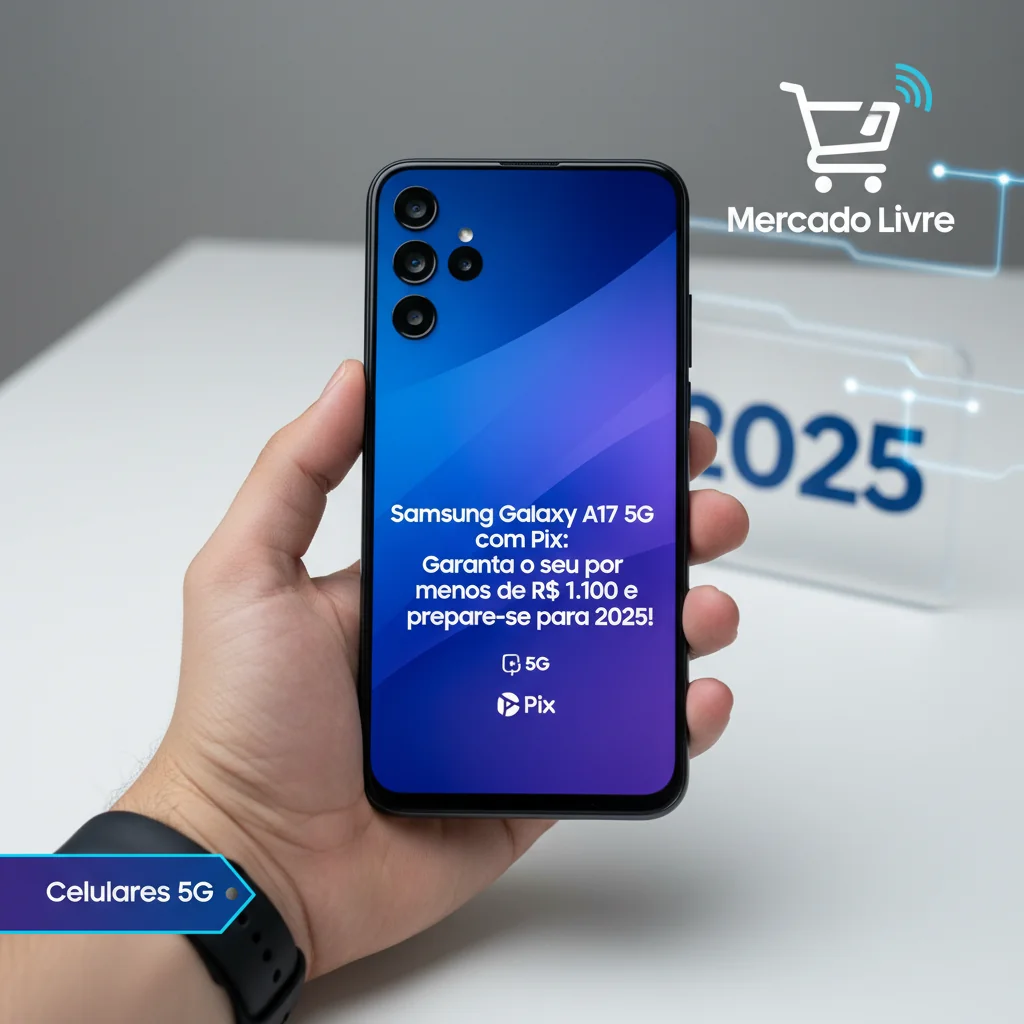 Samsung Galaxy A17 5G com Pix: Garanta o seu por menos de R$ 1.100 e prepare-se para 2025!