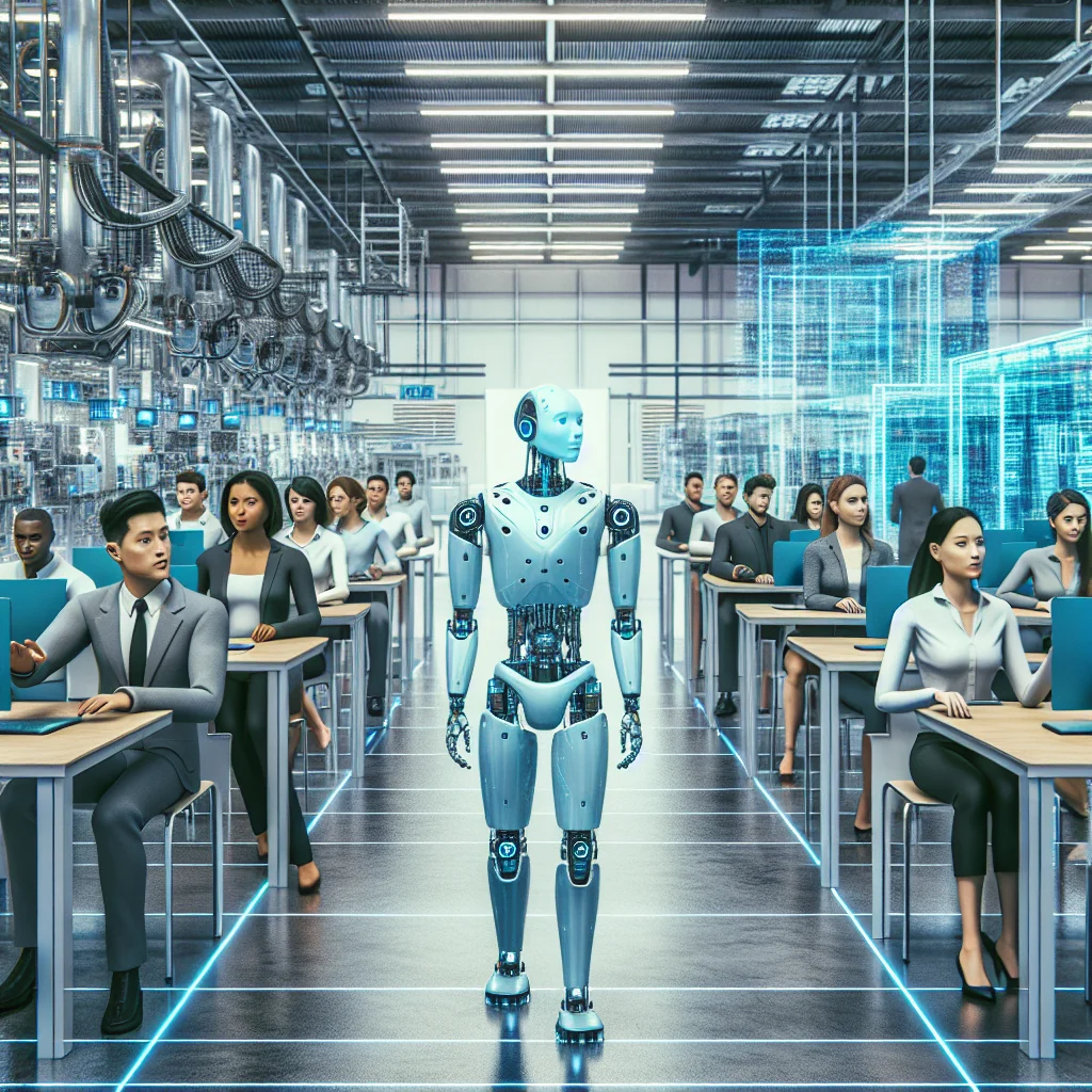 **Amazon e a IA: O Futuro do Trabalho Será Humano ou Robótico?**
