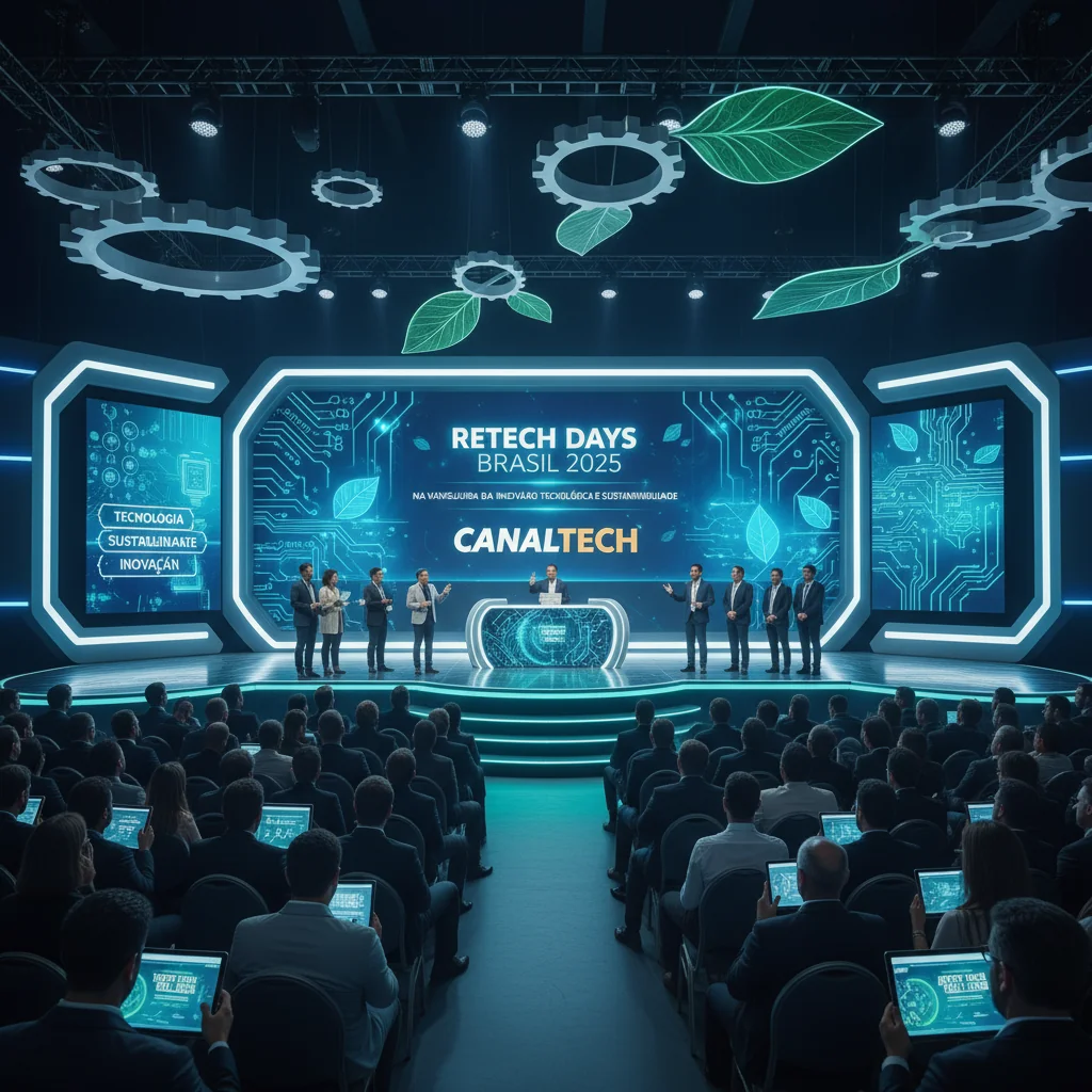 Retech Days Brasil 2025: Canaltech na vanguarda da inovação tecnológica e sustentabilidade