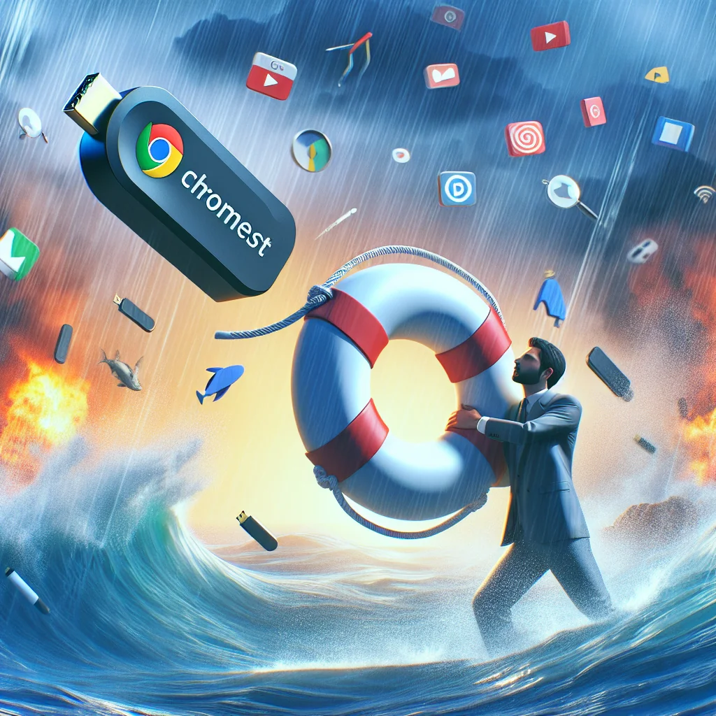 Chromecast Ressuscitado: Google Lança Salva-Vidas Digital e Adia Apocalipse do Streaming!
