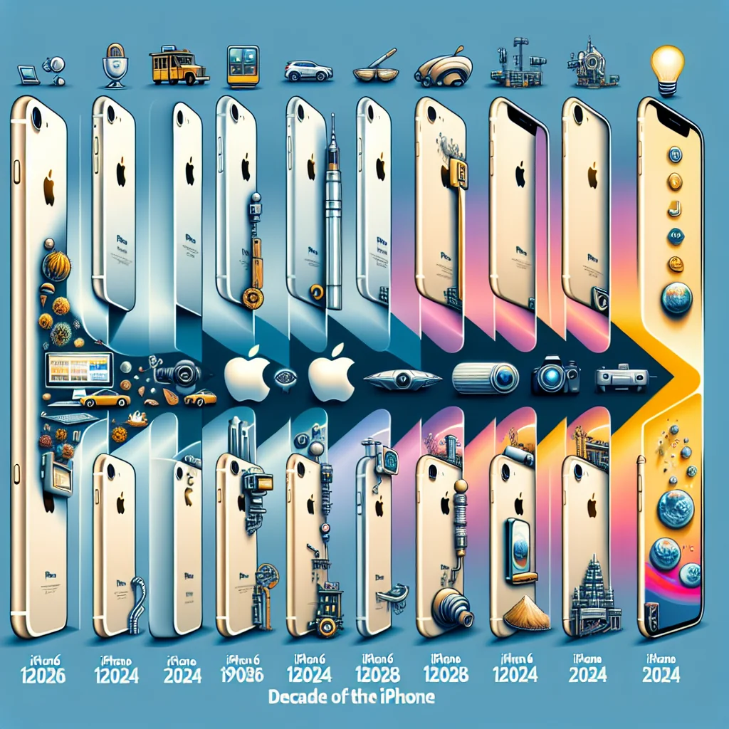 iPhone 6 ao 16: Uma Odisseia de Inovações e Surpresas na Década do iPhone!
