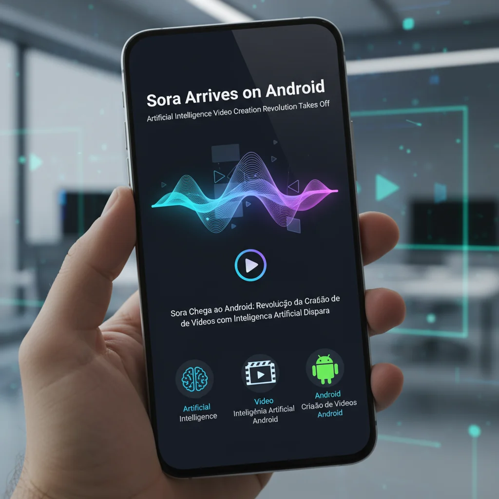 Sora Chega ao Android: Revolução da Criação de Vídeos com Inteligência Artificial Dispara