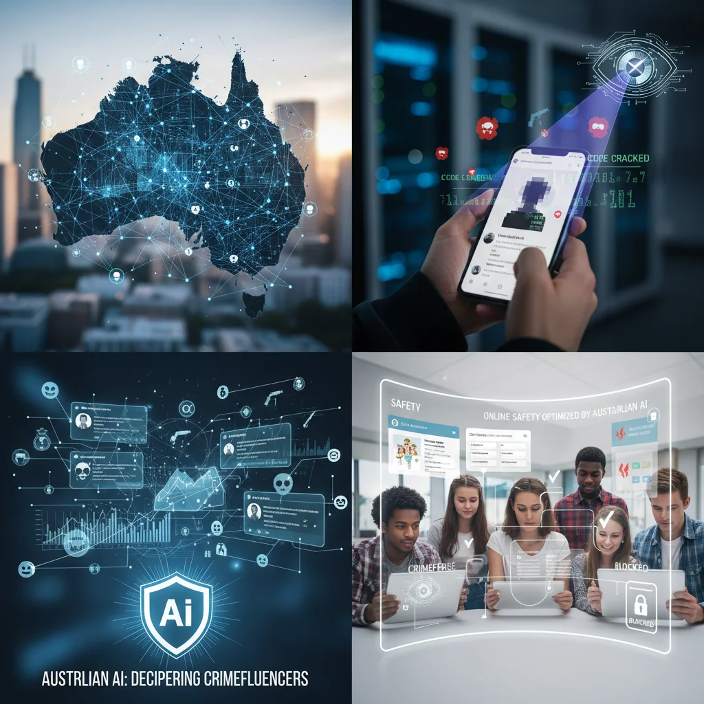 Além do Emoji: A IA Australiana Decifra o Código Sombrio dos "Crimefluencers"