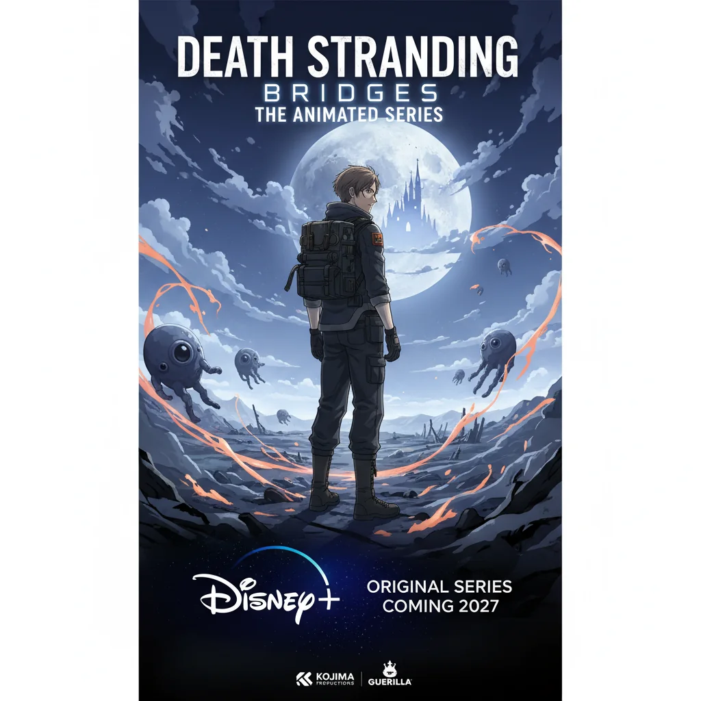 Death Stranding: Anime inédito chega ao Disney+ em 2027 expandindo o cânone da franquia