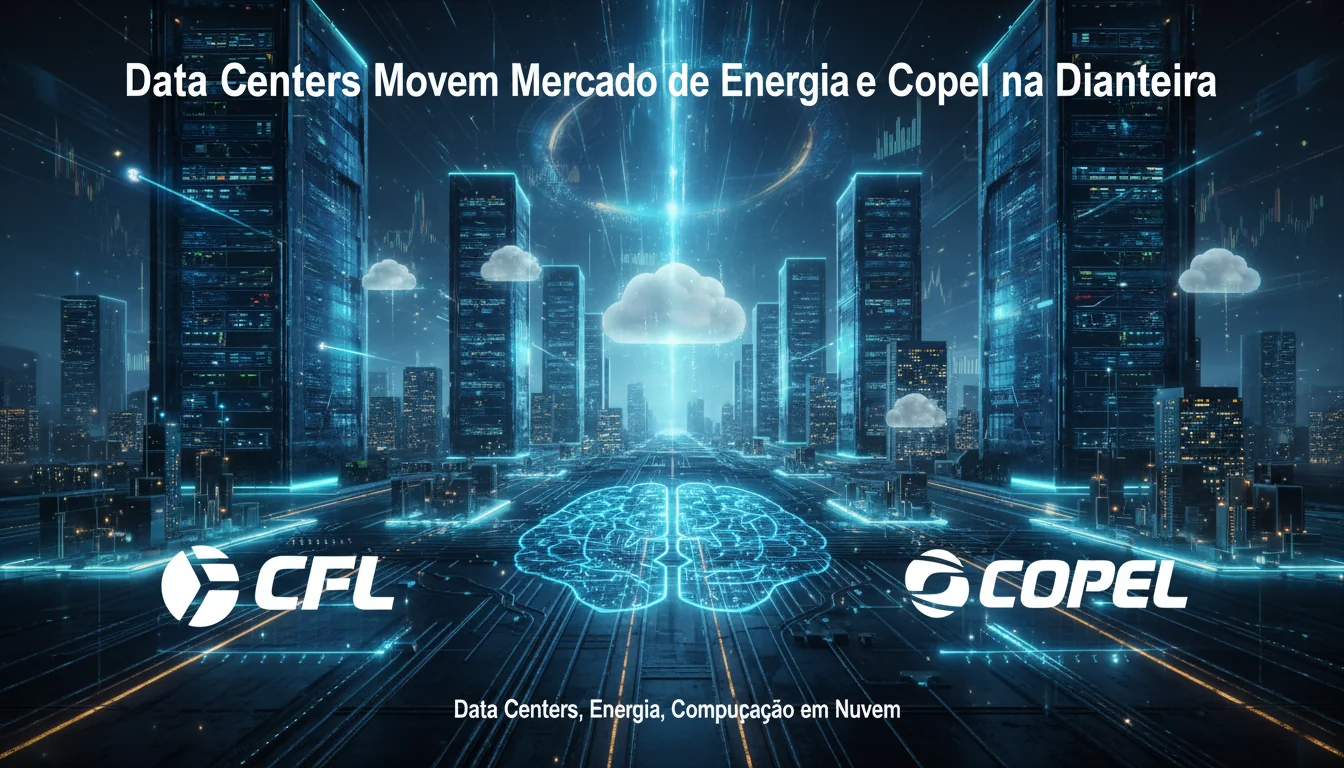 Data Centers Movem Mercado de Energia: CPFL e Copel na Dianteira