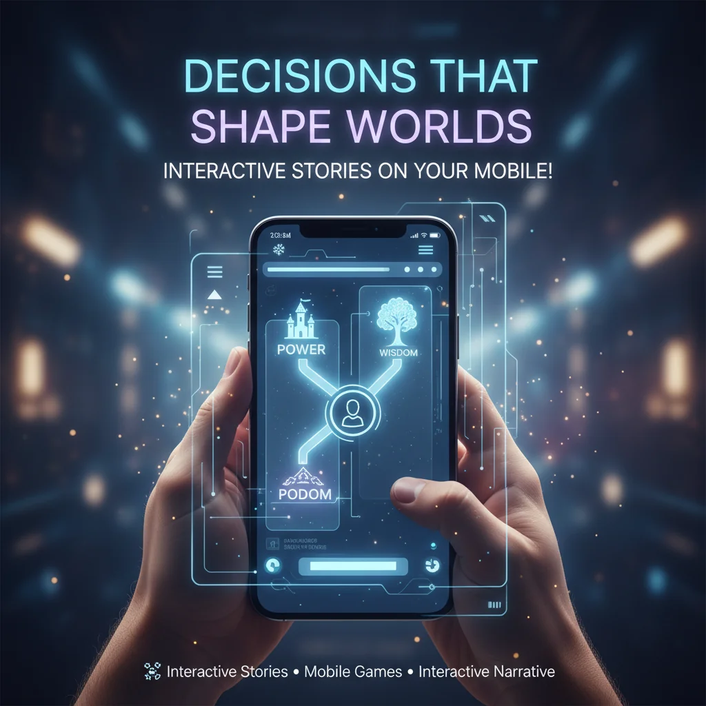 Decisões que Moldam Mundos: Histórias Interativas no Seu Celular!