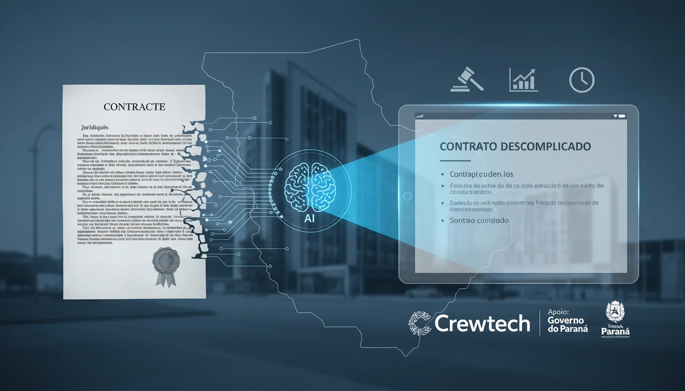 Crewtech: A Startup do Tecpar que Revoluciona Contratos Jurídicos com IA Descomplicada