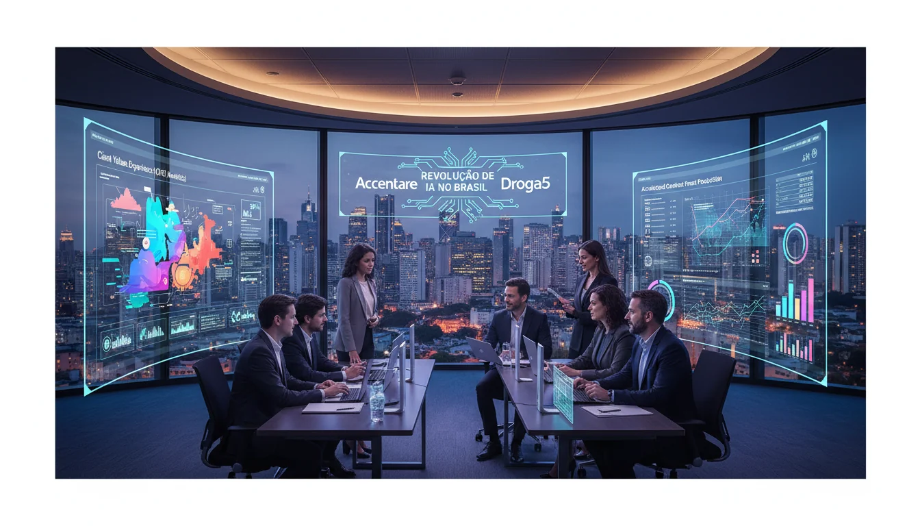 Accenture e Droga5 Revolucionam Entregas Criativas e Corporativas no Brasil com Inteligência Artificial