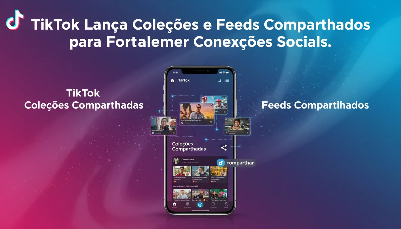 TikTok Lança Coleções e Feeds Compartilhados para Fortalecer Conexões Sociais
