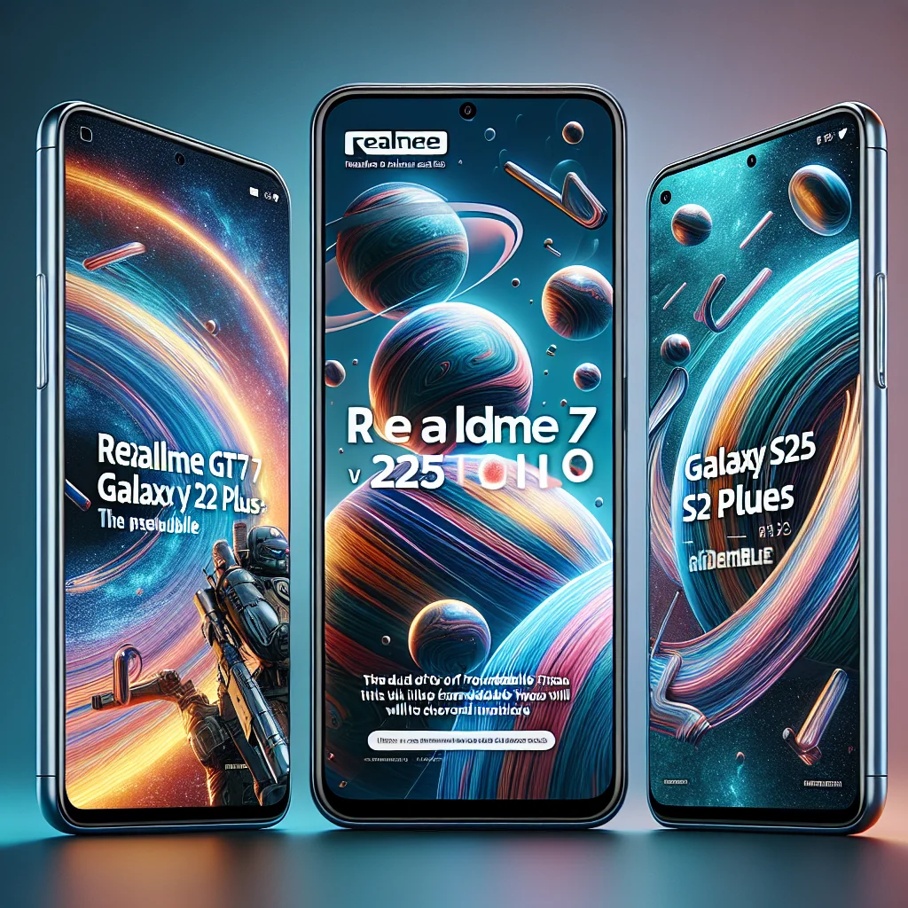 Realme GT 7 vs. Galaxy S25 Plus: O Duelo de Titãs Acessíveis que Agitará 2025!
