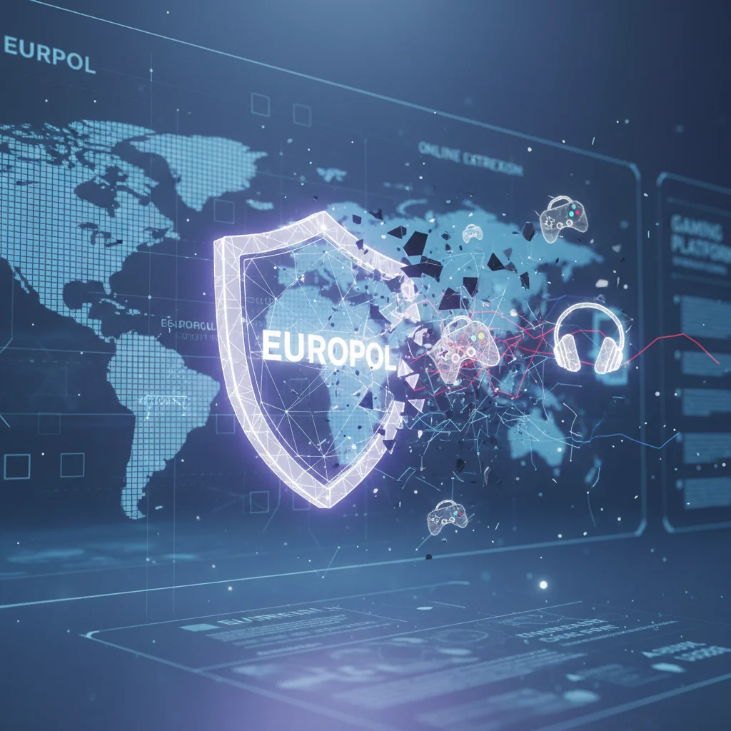 Europol Desmantela Rede de Conteúdo Extremista em Plataformas de Jogos Online