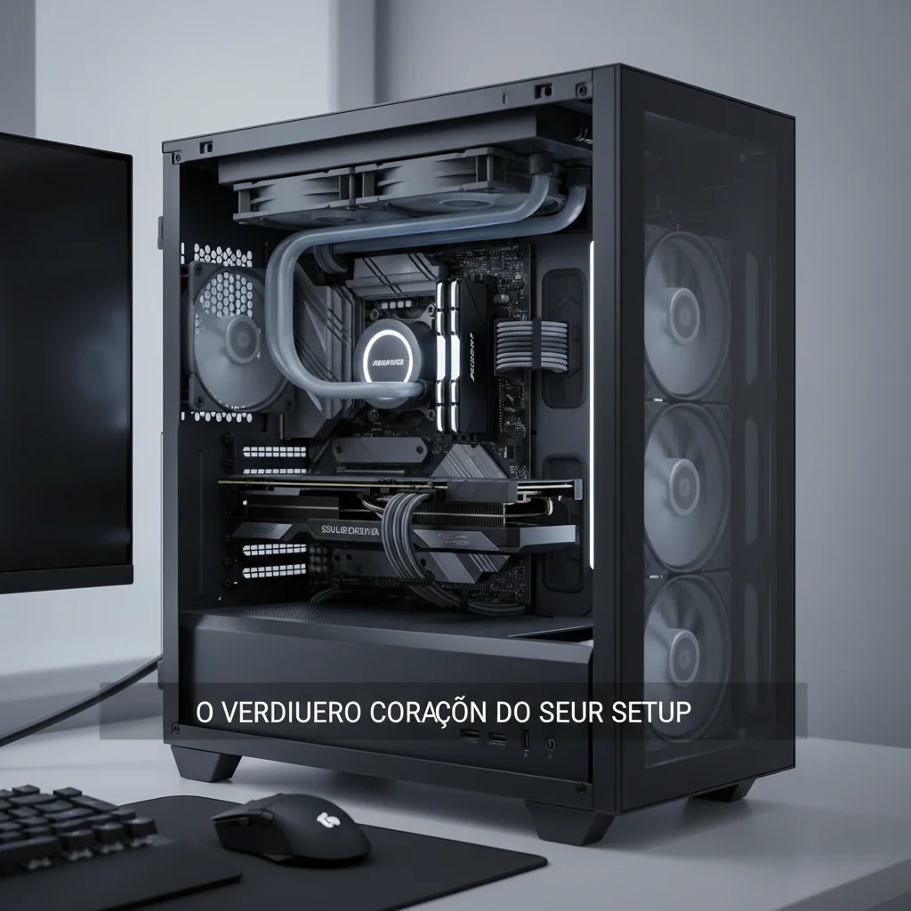 Gabinete Gamer: O Verdadeiro Coração do Seu Setup (Muito Além das Luzes RGB!)