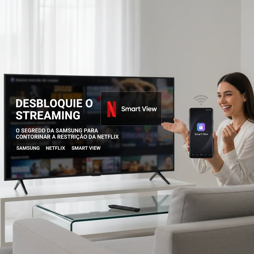 Desbloqueie o Streaming: O Segredo da Samsung para Contornar a Restrição da Netflix