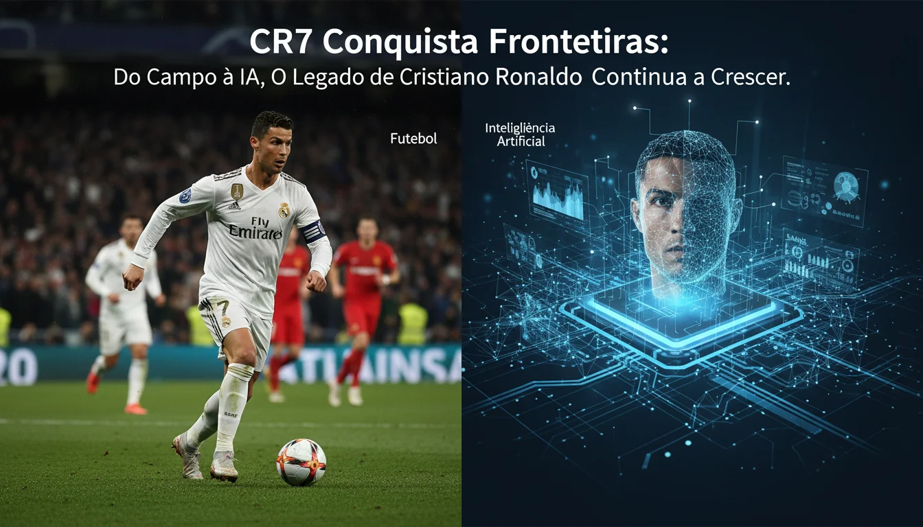 CR7 Conquista Fronteiras: Do Campo à IA, O Legado de Cristiano Ronaldo Continua a Crescer