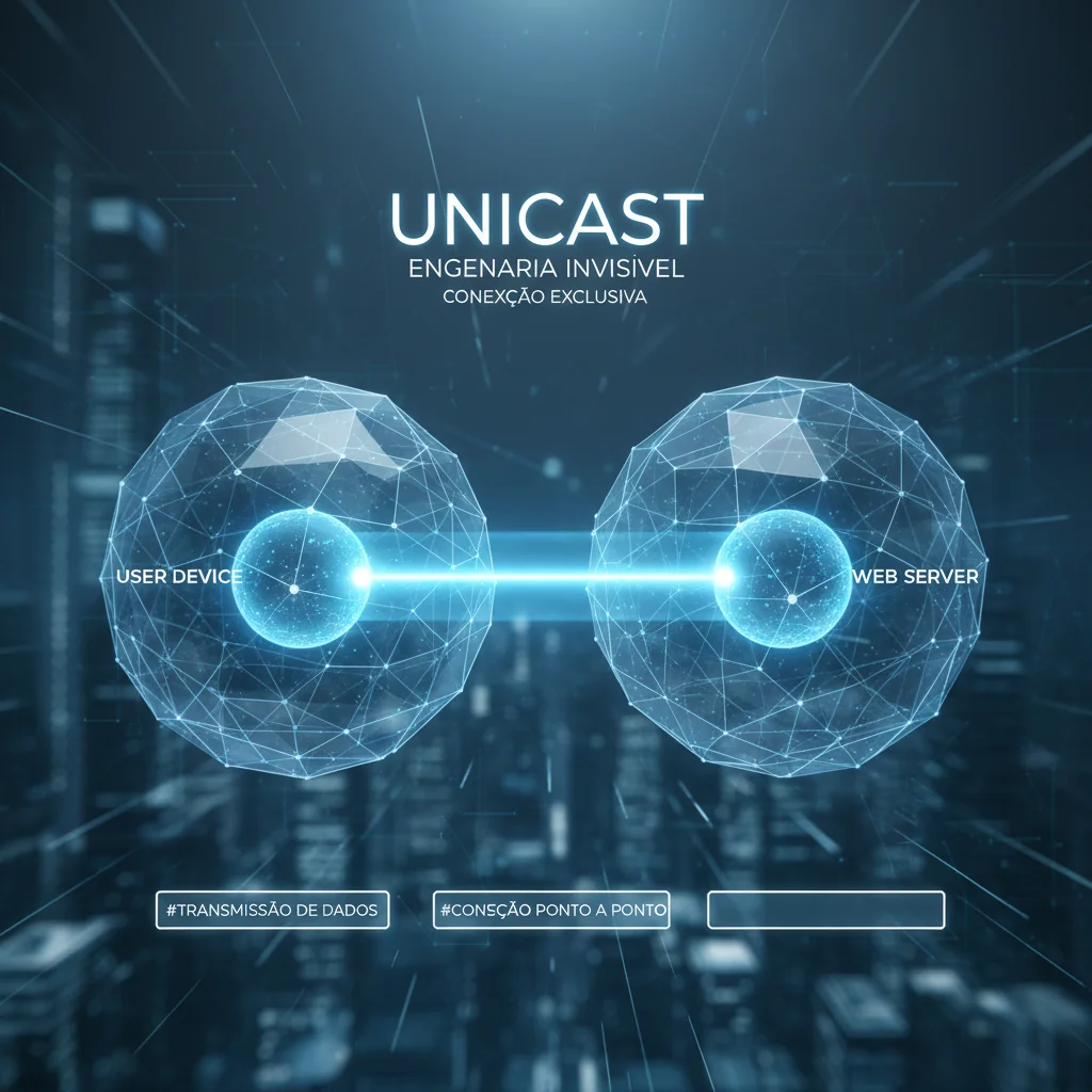 Unicast: A Engenharia Invisível que Garante Sua Conexão Exclusiva na Web