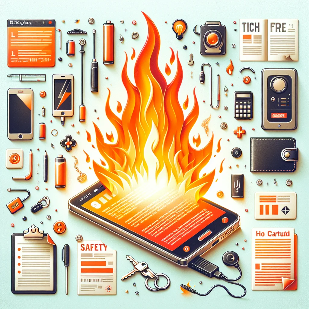**Celular em Chamas: Um Alerta Sobre a Segurança que Carregamos no Bolso**

