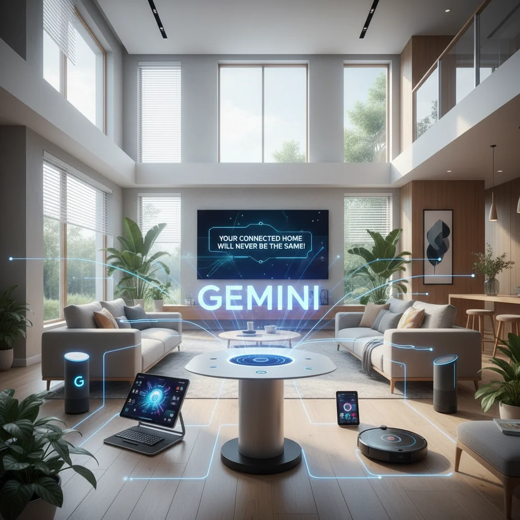 Gemini Chega ao Lar: Sua Casa Conectada Nunca Mais Será a Mesma!