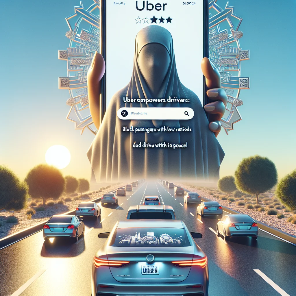 Uber Empodera Motoristas: Bloqueie Passageiros com Avaliação Baixa e Dirija com Tranquilidade!
