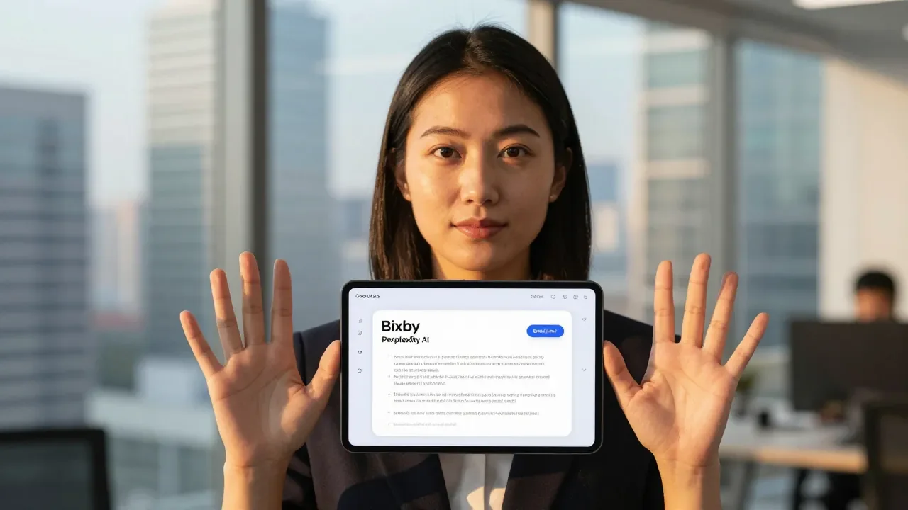 Bixby reforça IA com Perplexity: o que a integração significa para a disputa com o Google Gemini