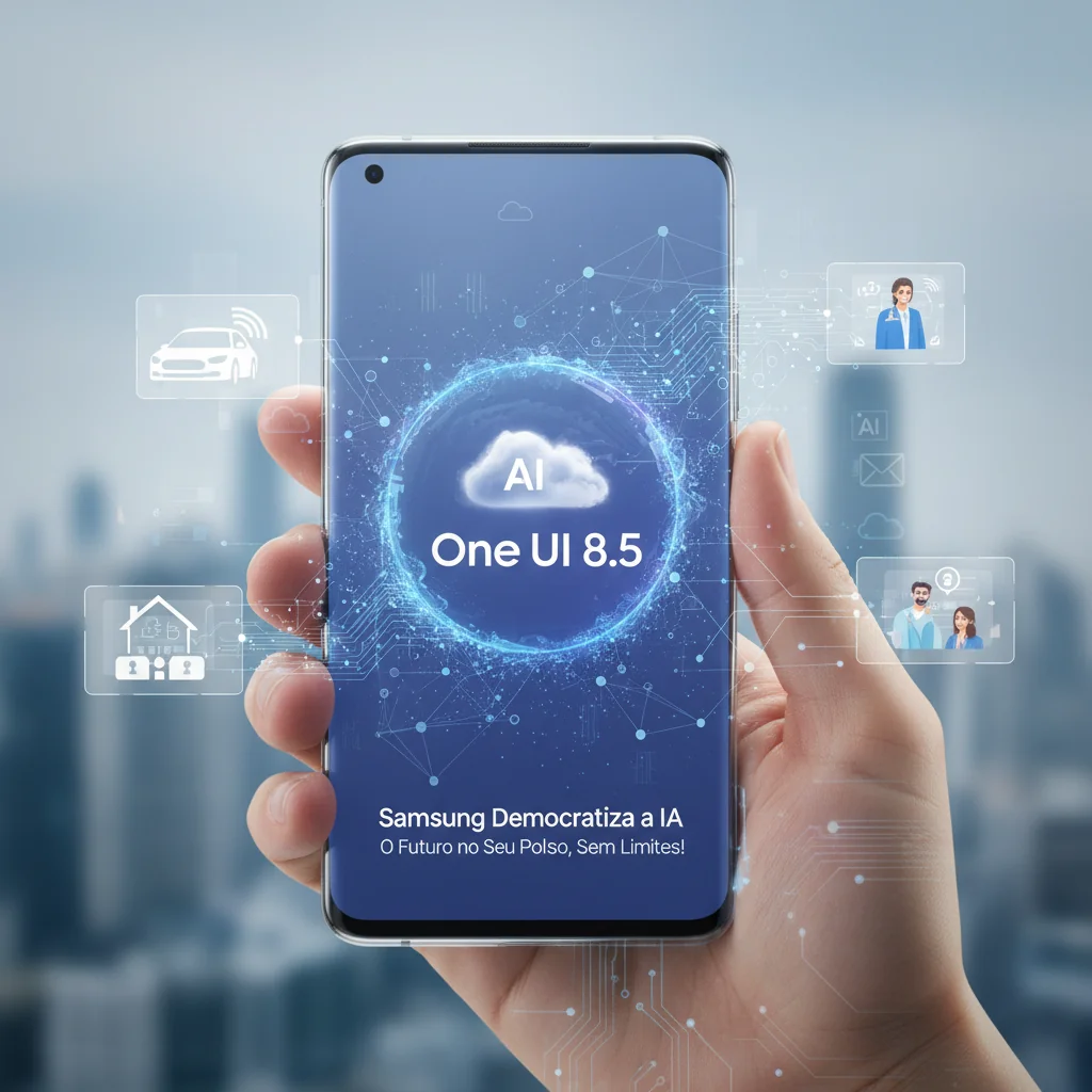 One UI 8.5: Samsung Democratiza a IA e Coloca o Futuro no Seu Bolso, Sem Limites!
