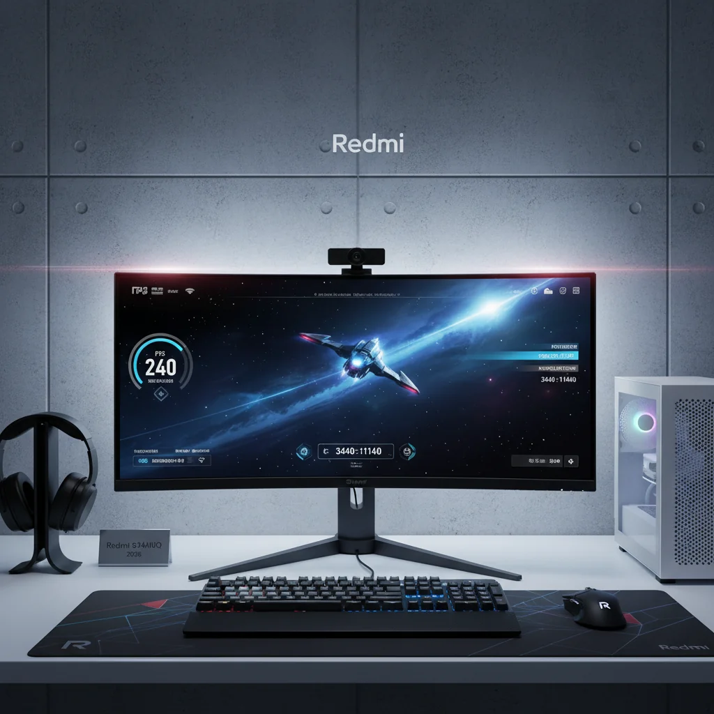 Redmi G34WQ 2026: A Jogada de Mestre da Xiaomi Para Dominar Seu Setup Gamer Sem Esvaziar a Carteira!