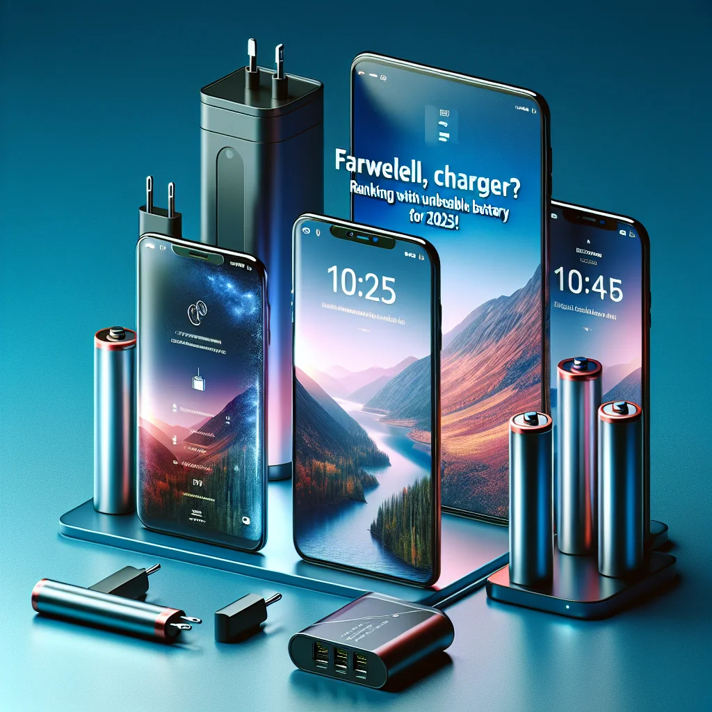 ## Adeus, Carregador? Ranking dos Smartphones com Bateria Imbatível para 2025!

