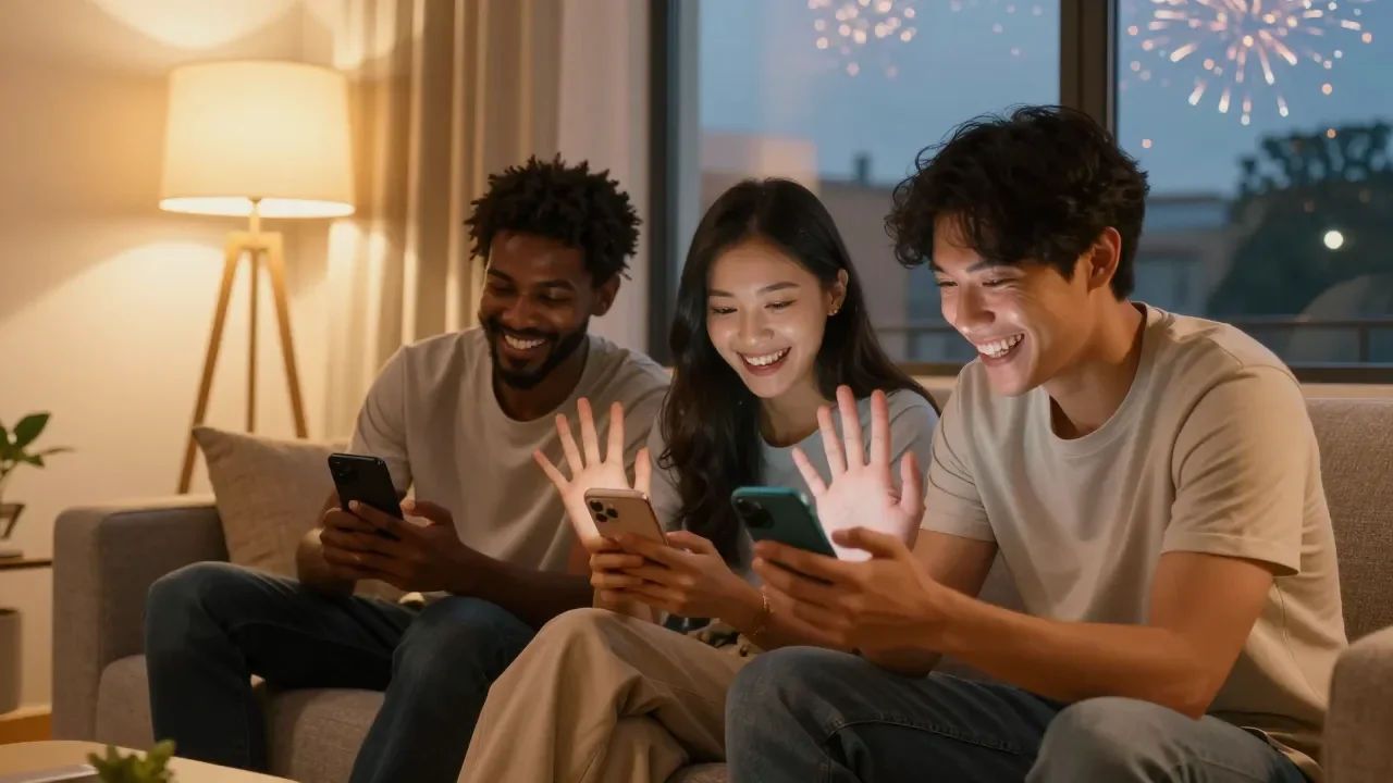 WhatsApp: A Forma Mais Rápida e Prática de Celebrar o Ano-Novo com Quem Você Ama