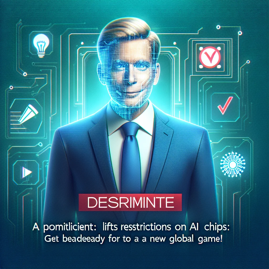 ## Trump Desfaz Restrições de Biden a Chips de IA: Prepare-se para um Novo Jogo Global!
