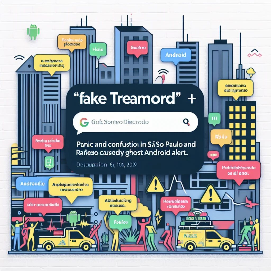 ## "Fake Tremor": Pânico e Confusão em SP e RJ Causados por Alerta Fantasma do Android
