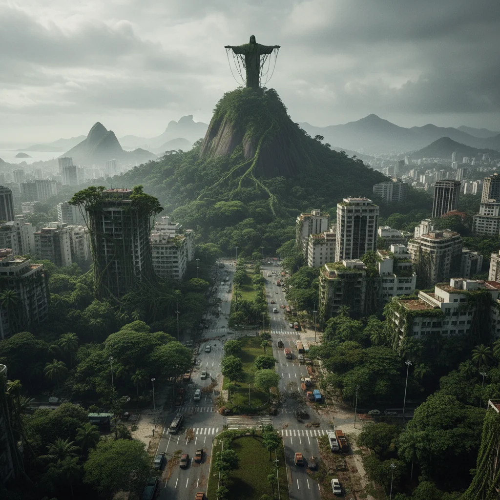 IA Transforma Cidades Brasileiras em Cenários Pós-Apocalípticos: O Fenômeno Viral no TikTok que Revela o Poder Criativo da Tecnologia Generativa