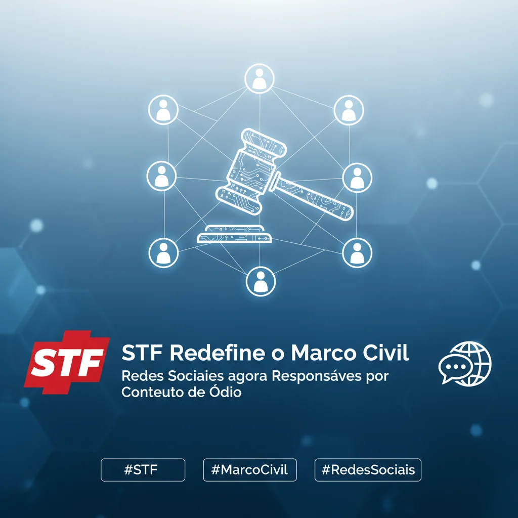 STF Redefine o Marco Civil: Redes Sociais agora Responsáveis por Conteúdo de Ódio