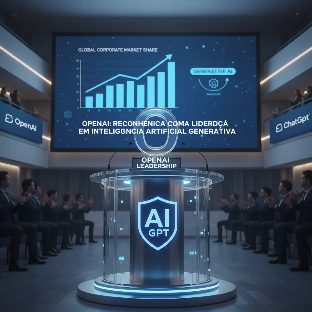 OpenAI Reconhecida como Liderança em Inteligencia Artificial Generativa no Mercado Corporativo Global