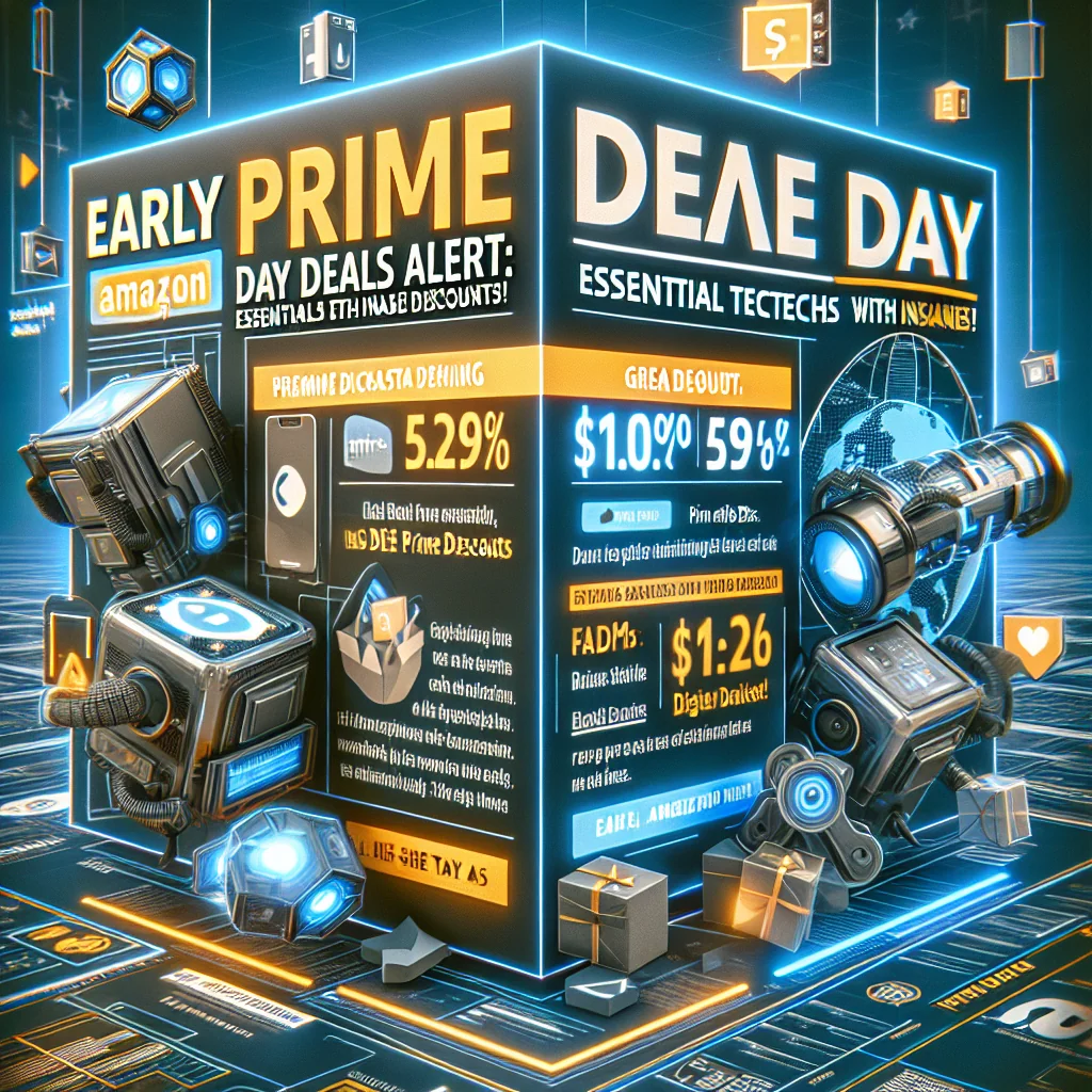 **"Alerta de Ofertas Prime Day Antecipadas: Techs Essenciais com Descontos Insanos!"**
