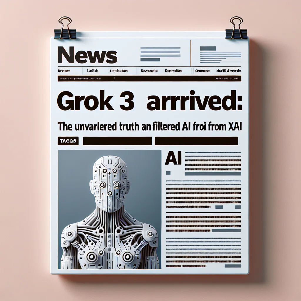 Grok 3 Chegou: A Verdade Nua e Crua da IA Sem Filtros da xAI!
