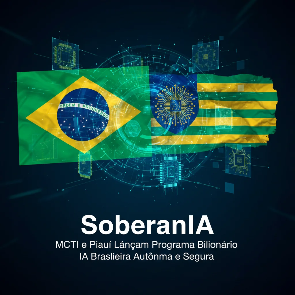 SoberanIA: MCTI e Piauí Lançam Programa Bilionário para IA Brasileira Autônoma e Segura