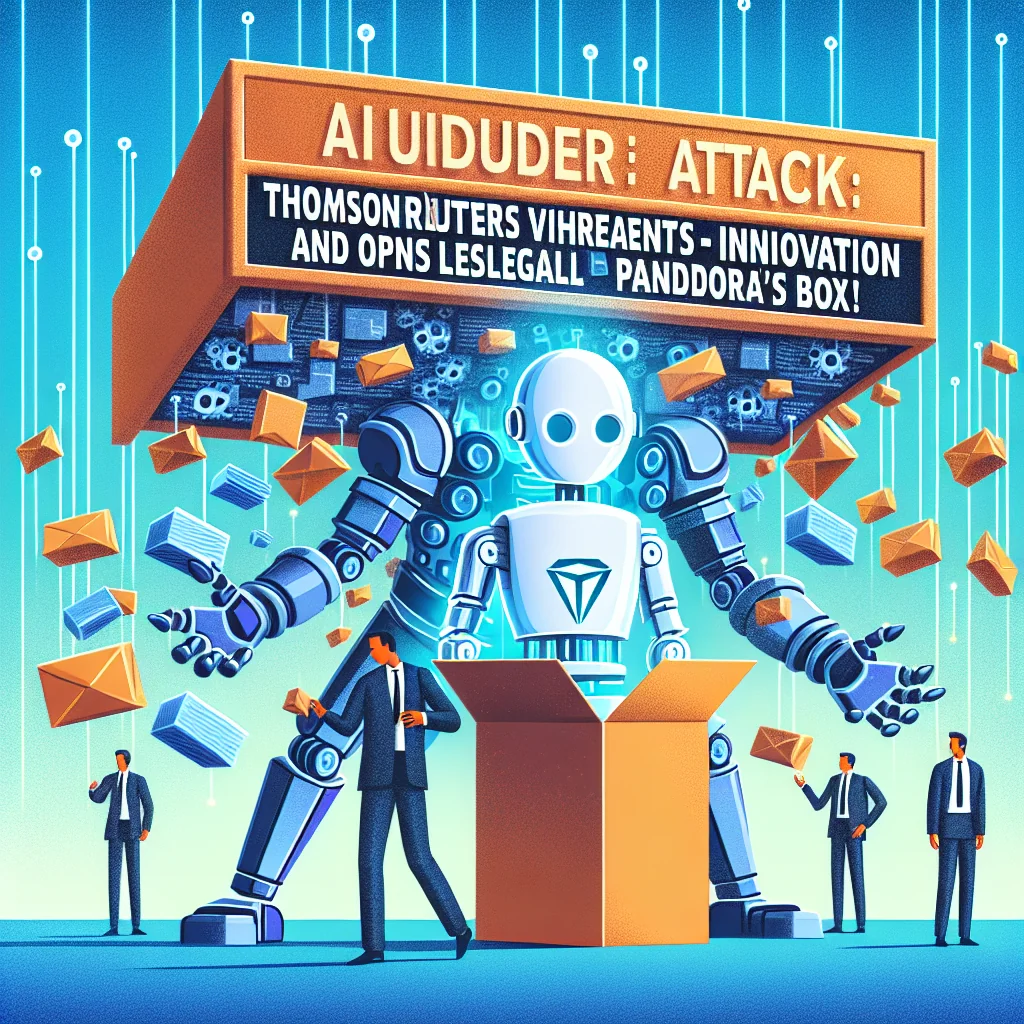 ## IA sob Ataque: Vitória da Thomson Reuters Ameaça Inovação e Abre Caixa de Pandora Legal!
