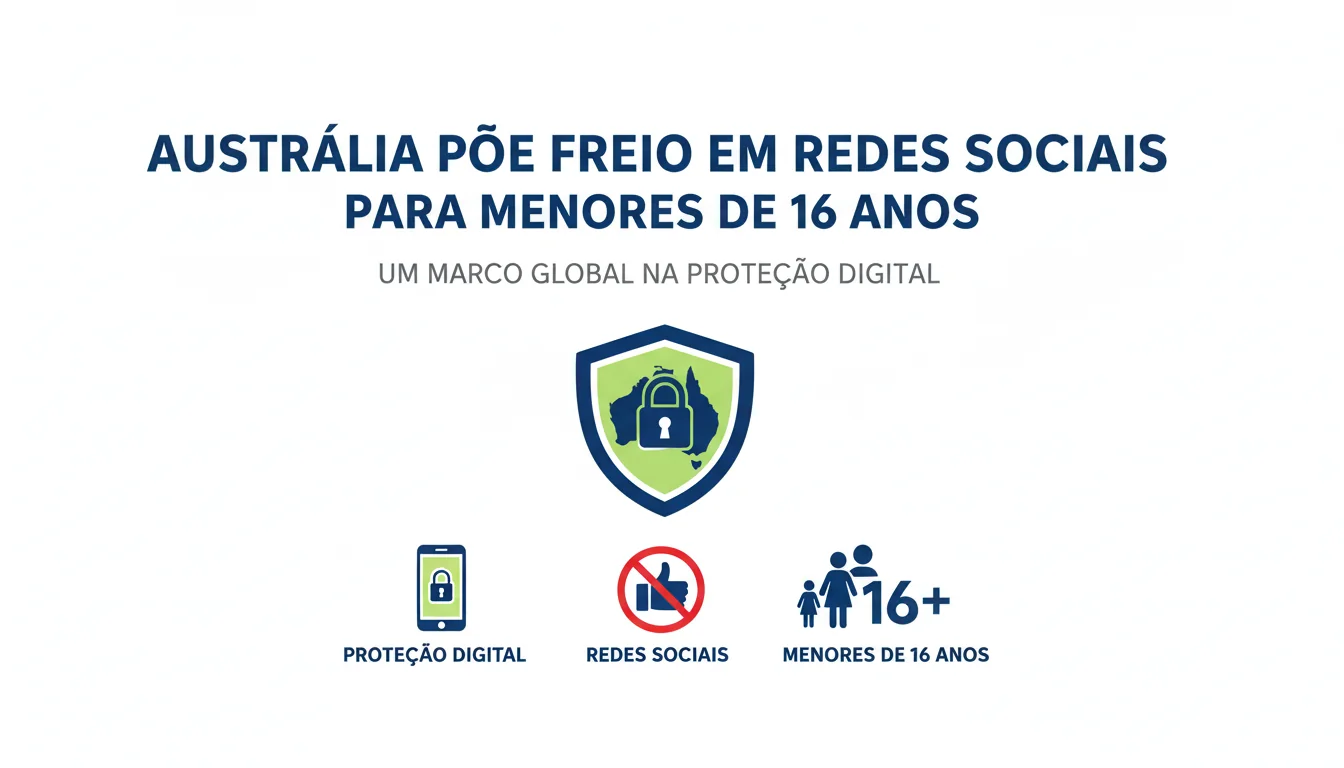 Austrália Põe Freio em Redes Sociais para Menores de 16 Anos: Um Marco Global na Proteção Digital