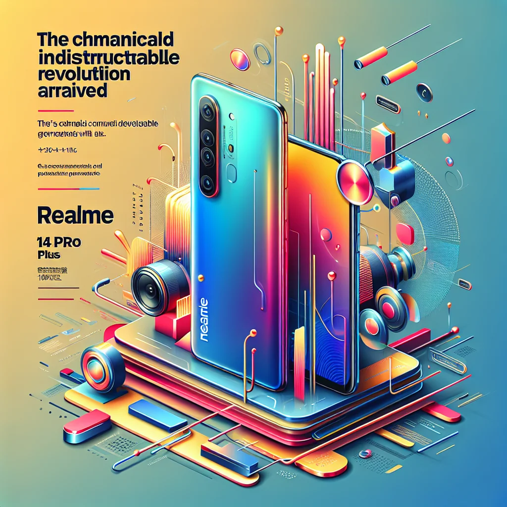 Realme 14 Pro Plus: A Revolução Cromática e Indestrutível Chegou!
