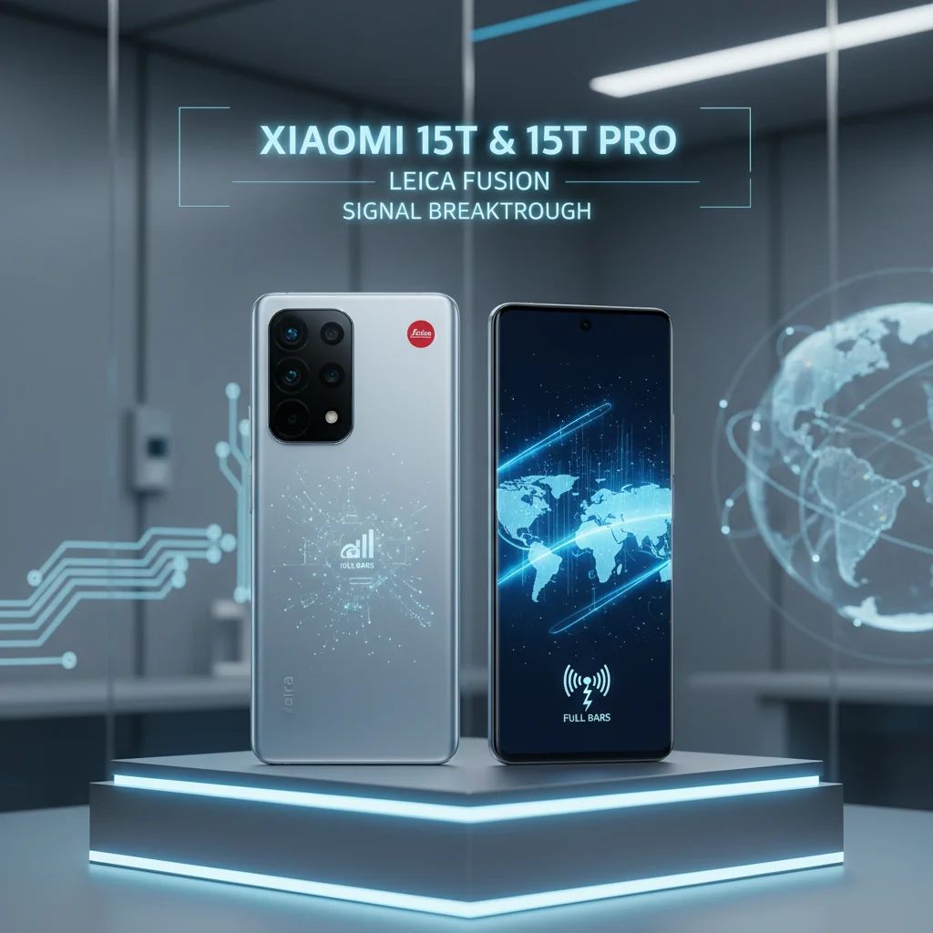 Xiaomi 15T e 15T Pro: O Desembarque de Titãs com Leica e Conexão Que Desafia o Sinal!