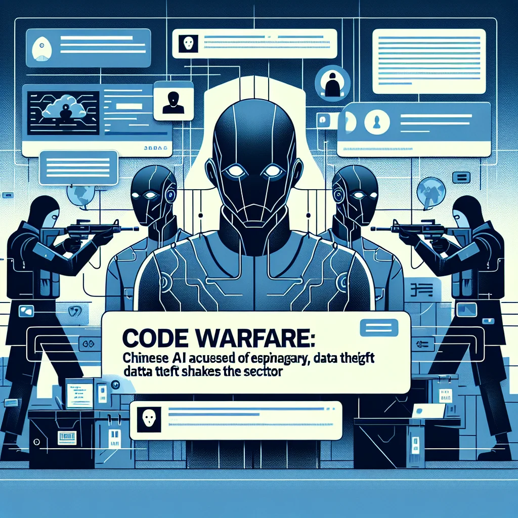 Guerra de Códigos: IA Chinesa Acusada de Espionagem e Roubo de Dados Abalam o Setor
