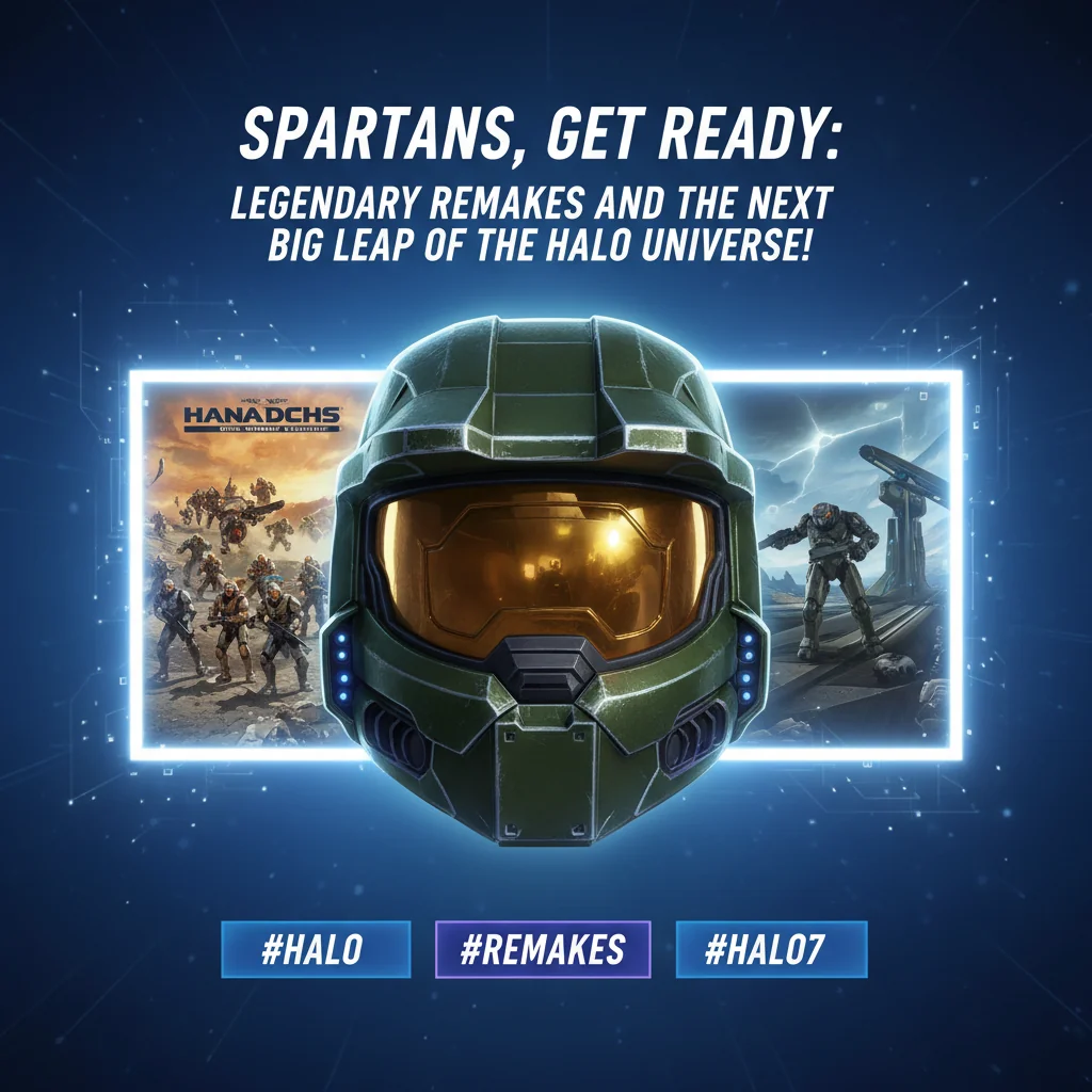 Spartans, Preparem-se: Remakes Lendários e o Próximo Grande Salto do Universo Halo!