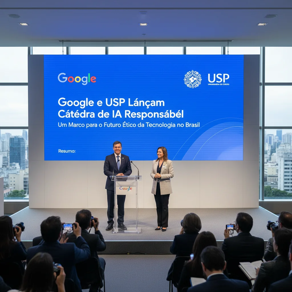 Google e USP Lançam Cátedra de IA Responsável: Um Marco para o Futuro Ético da Tecnologia no Brasil