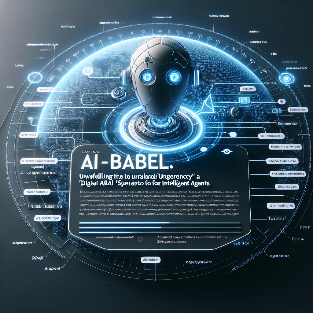 ## Babel da IA: Desvendando a Urgência de um "Esperanto" Digital para Agentes Inteligentes
