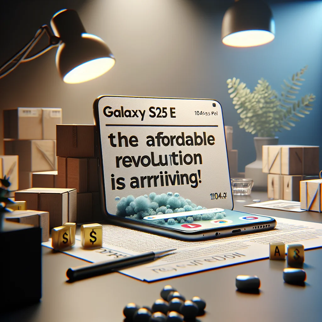 Galaxy S25 FE: A Revolução Acessível da Samsung Está Chegando!
