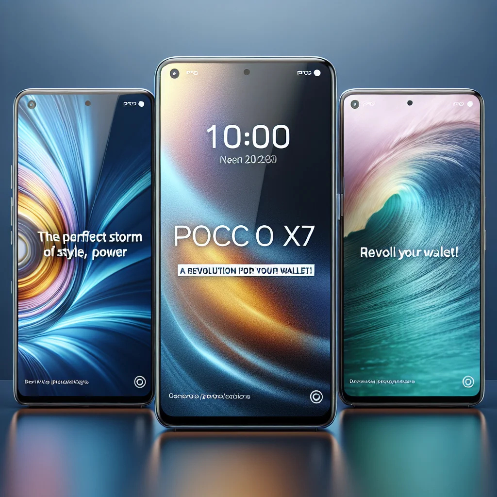 ## POCO X7: A Tempestade Perfeita de Estilo, Potência e Preço Que Vai Revolucionar Seu Bolso!

