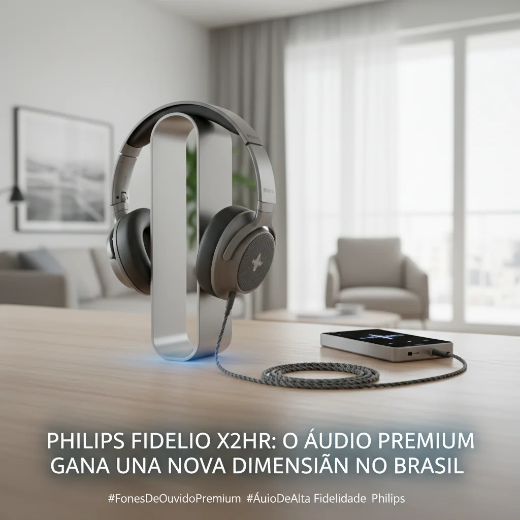 Philips Fidelio X2HR: O Áudio Premium Ganha Uma Nova Dimensão no Brasil