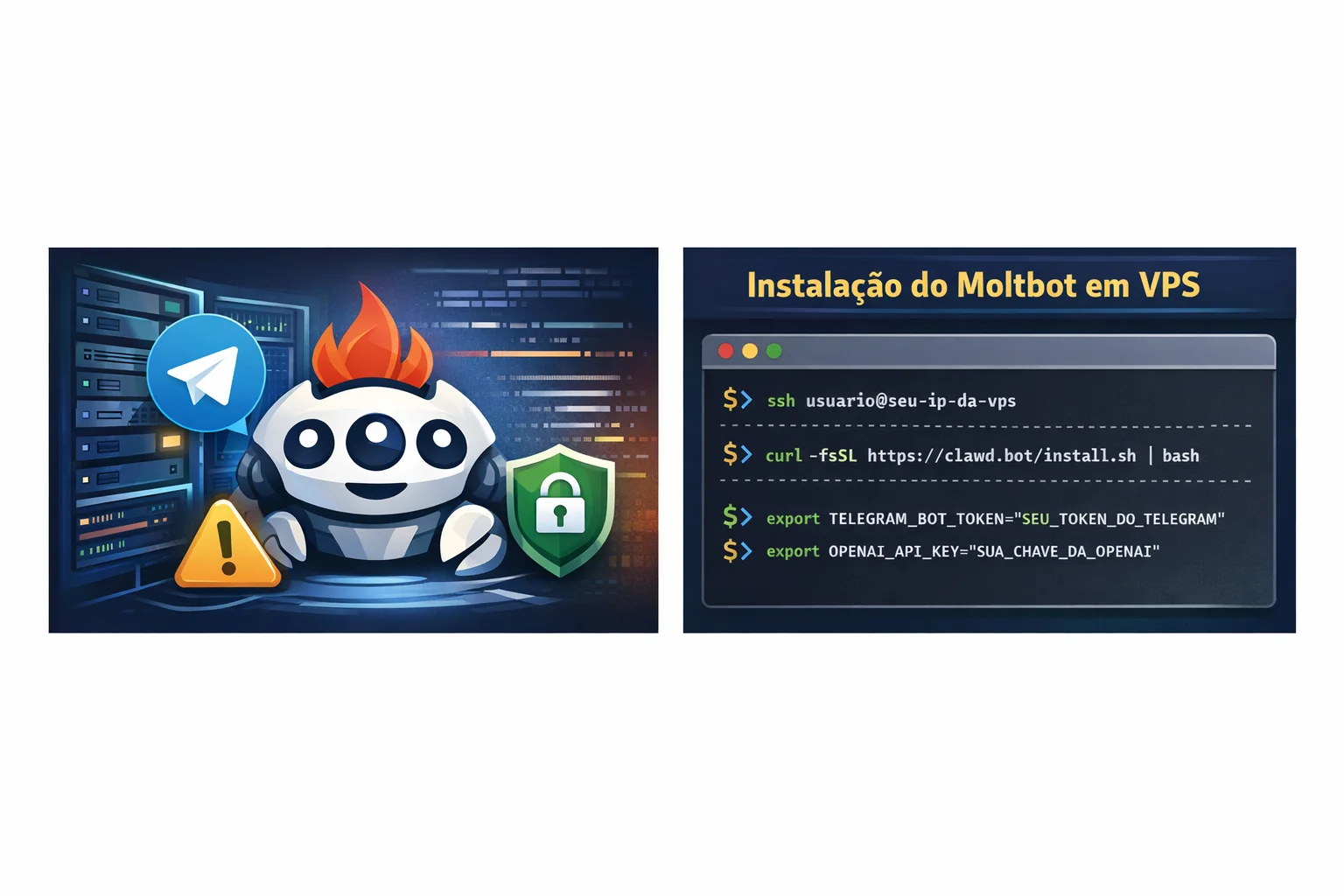 🦀 Moltbot (antigo Clawdbot): o AI Assistant que realmente faz coisas