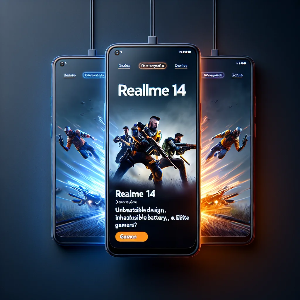 Realme 14: Design Imbatível, Bateria Inesgotável e Performance de Elite para Gamers?
