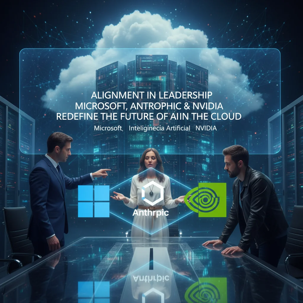 Aliança de Liderança: Microsoft, Anthropic e NVIDIA Redefinem o Futuro da Inteligência Artificial na Nuvem