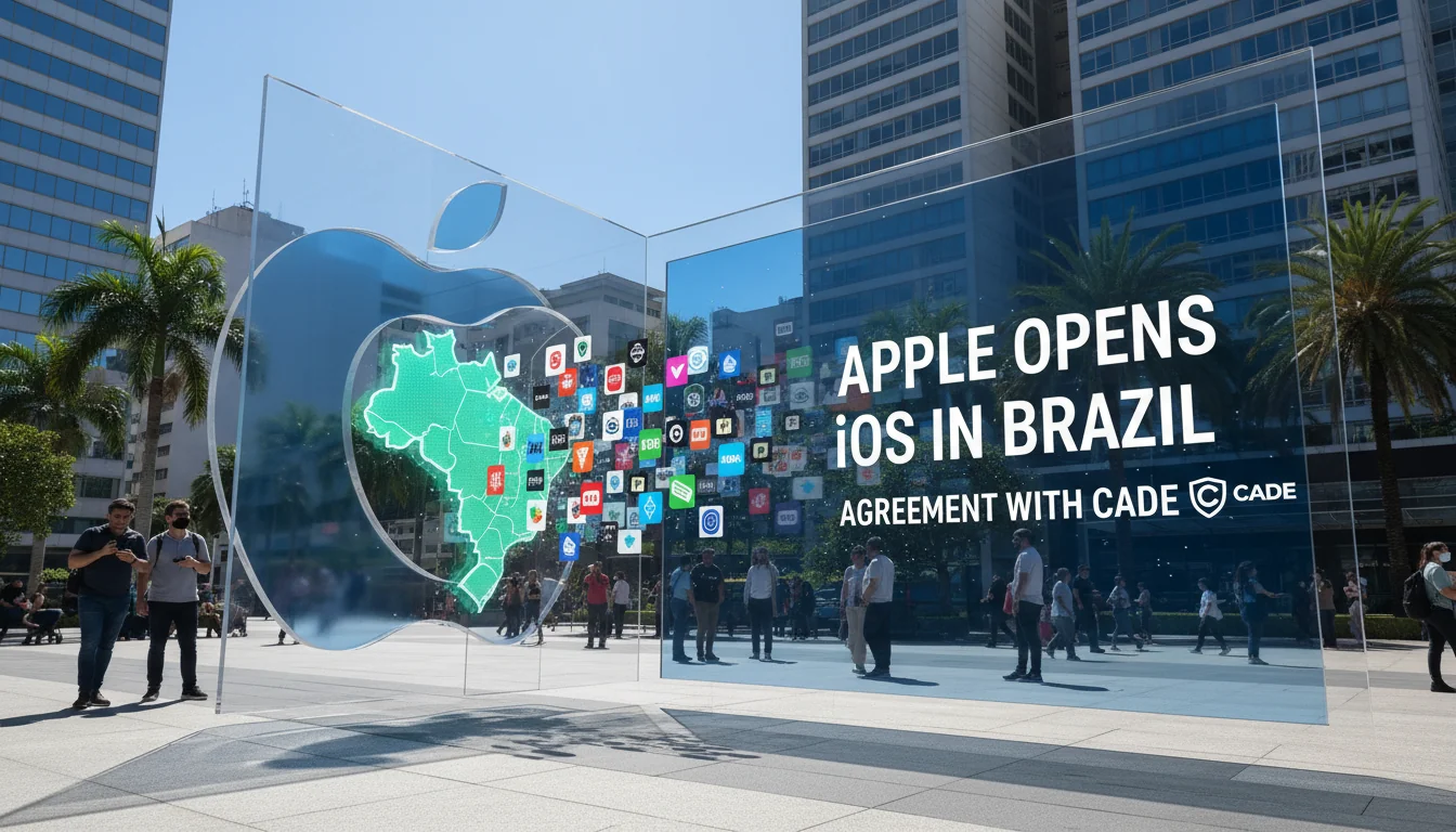 Apple Cede e Abrirá iOS para Lojas de Apps Concorrentes no Brasil Após Acordo com Cade